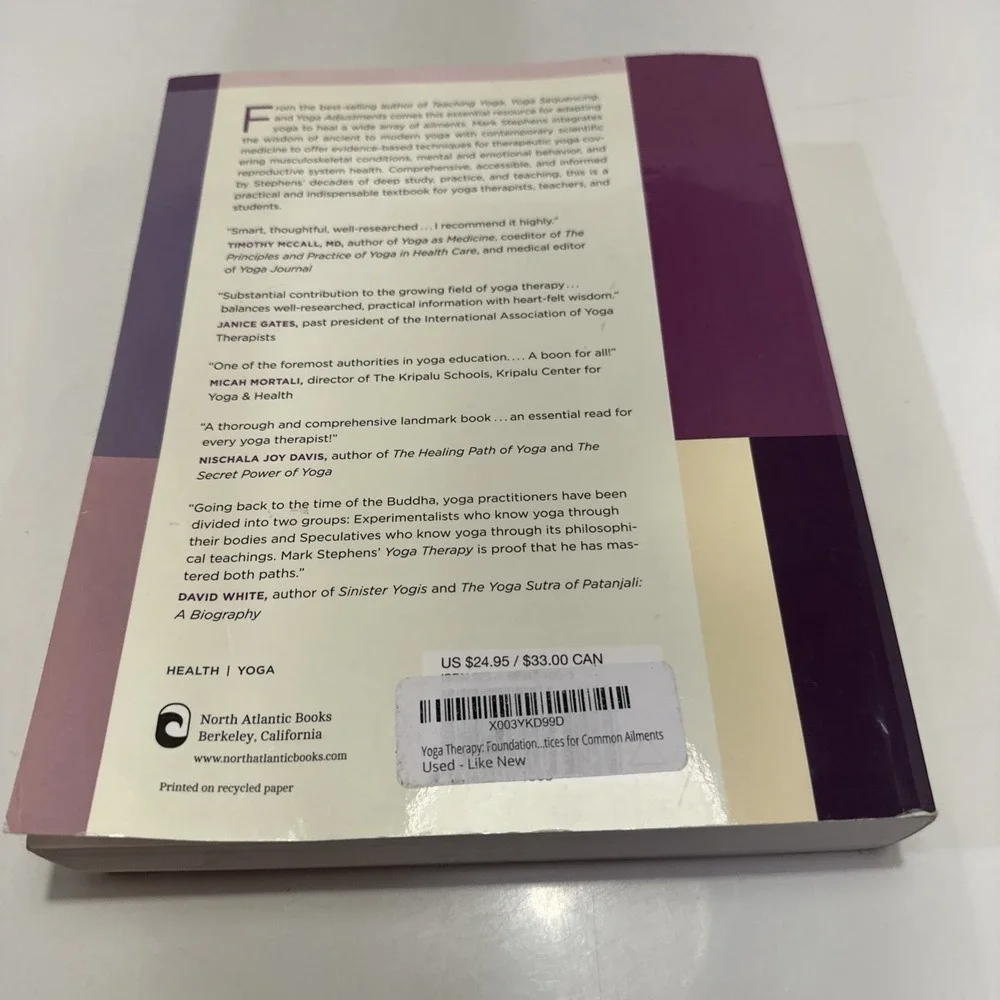 Yoga Healing: Practices for Common Ailm... by Mark Stephens Paperback / softback